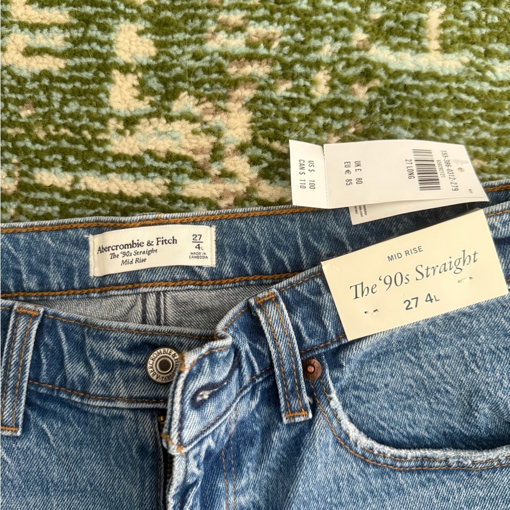 Abercrombie & Fitch 90’s straight Jeans